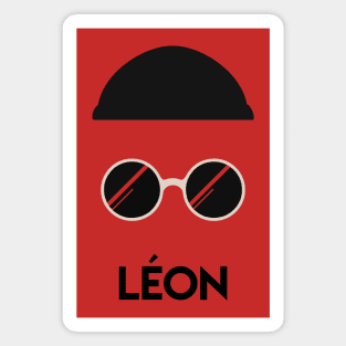 Léon - Minimalist Design Magnet